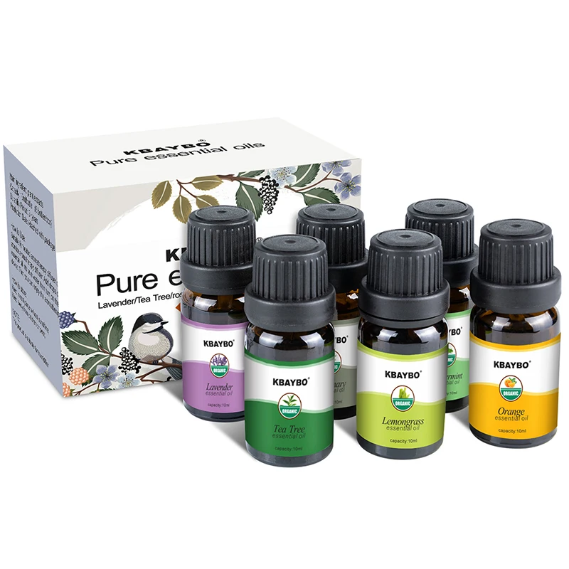 6 Kinds Essential Oils Aromatherapy Oil for Aroma Diffuser Humidifier Fragrance of Lavender Tea Tree Rosemary Lemongrass Orange
6 Kinds Essential Oils Aromatherapy Oil for Aroma Diffuser Humidifier Fragrance of Lavender Tea Tree Rosemary Lemongrass Orange