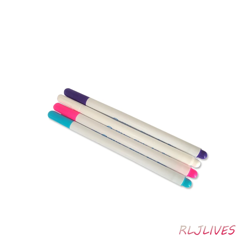 RLJLIVES 4 Stück lösliche Kreuzstich-Wasserlöschstifte, Öse, Tinte, Stoffmarker, Markierungsstifte, DIY-Handarbeit, Heimwerkzeuge – Detail 1