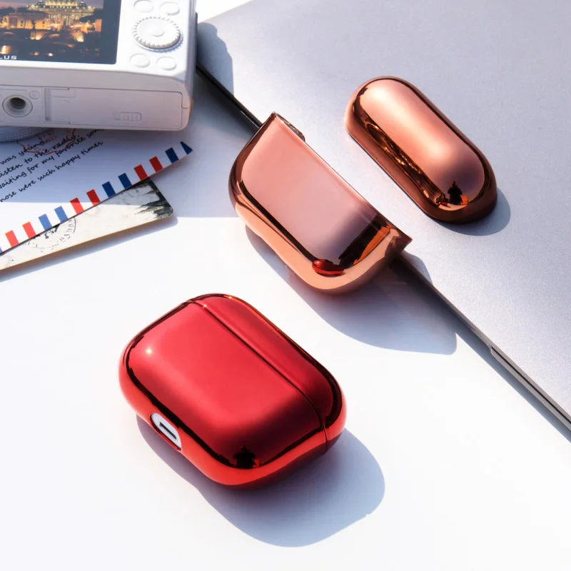 Ojeleye Жесткий ПК милый чехол для наушников для AirPods Pro Чехол покрытие PC чехол для Apple Airpods Pro 3 беспроводные наушники зарядная коробка
