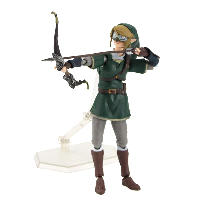 Link Boy фигурка Figma 284 153 Nendoroid 553 413 733-DX 733 Majoras маска 3D череп ребенок окарина модель игрушки - Цвет: Figma 320 in Bag