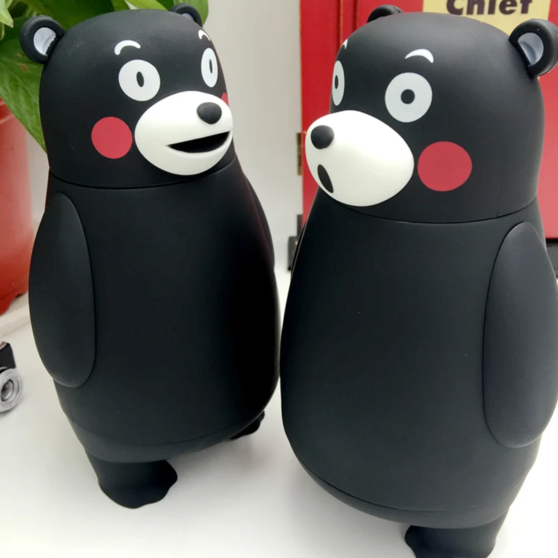 Термокружка Kumamon из нержавеющей стали вакуумная кружка мультфильма Медвежонок 280