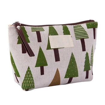 

Makeup Bag Travel Multifunction Storage Pencil Cosmetic Handbags Organizer Phone Canvas Pouch Cash Zipper Cosmetic Key Women