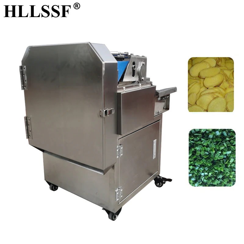 

Electric Slicer Cabbage Onion Shredder Dicing Machine Commercial Vegetable Cutting Machine Ginger Cutter Food Processor