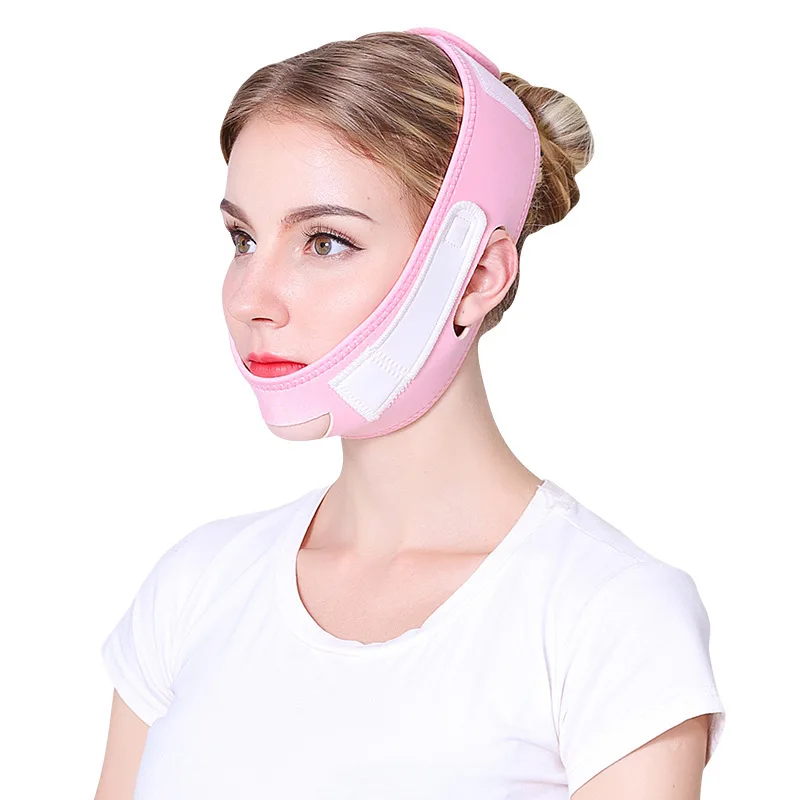 Facial Thin Face Mask Lift-up Bandage V Cheek Mask Double Chin Removal Band Skin Care Belt Shape And Lift Beauty Tool