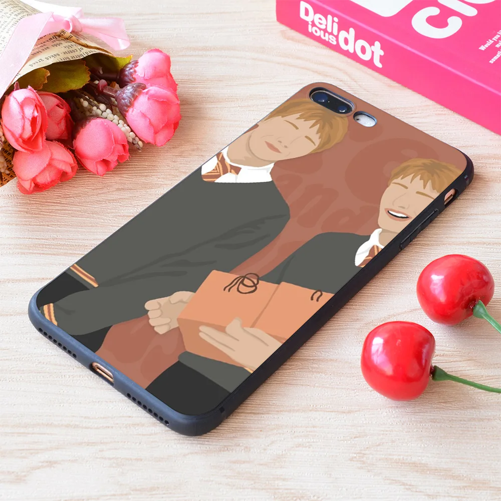 Weasley Twins Print Soft Matt Cartoon Phone Case for iPhone 12 Pro