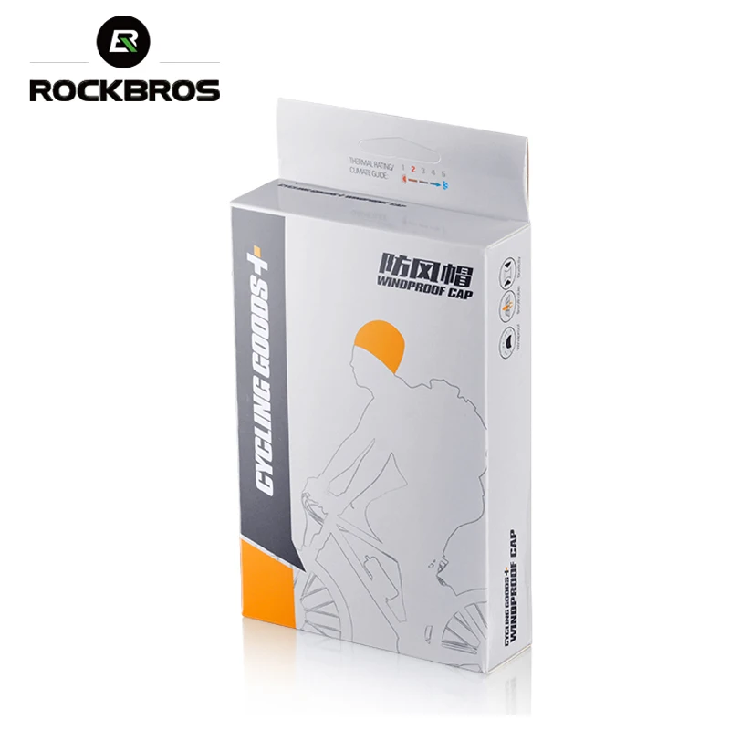 ROCKBROS зимняя теплая велосипедная шапка Спортивная маска для бега катания на лыжах