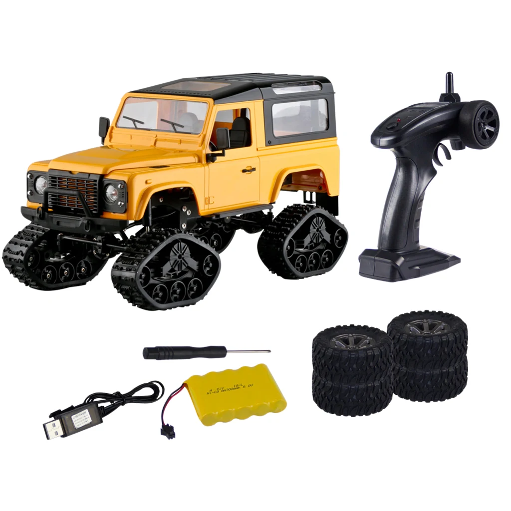 Масштаб 1/16 RC 2 4 GHz 4WD металлический каркас вездеходный грузовик игрушка FPV RTF |