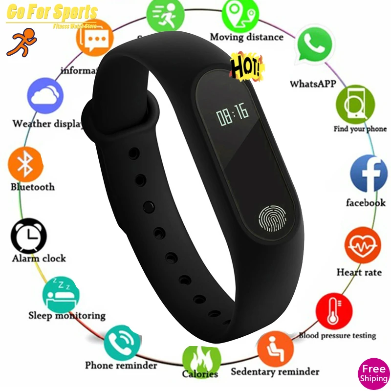 m2 waterproof smart fitness band