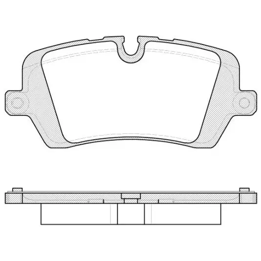 Колодки дисковые з. Land Rover Range Rover/Range Rover Sport 5.0