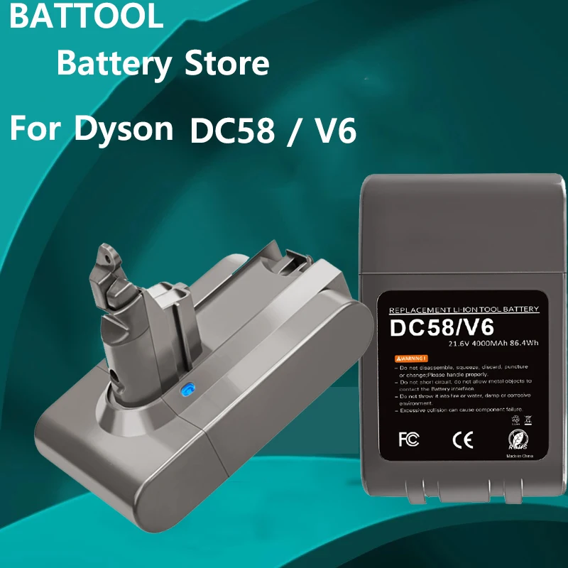 Battery Dyson V6 Sv04 Battery Dyson V6 Sv03 Battery Dyson Vacuum V6