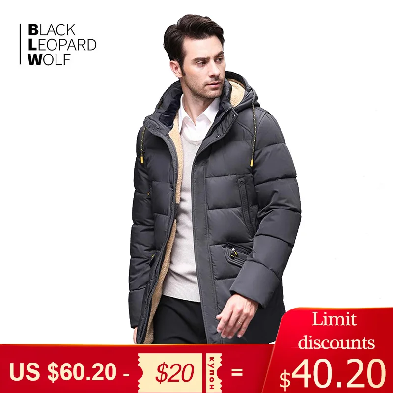 Blackleopardwolf 2019 winter down jacket men's coat men's coat men's coat Alaska detachable long warm fashion coat BL-833 Blackleopardwolf 2019 winter down jacket men's coat men's coat men's coat Alaska detachable long warm fashion coat BL-833