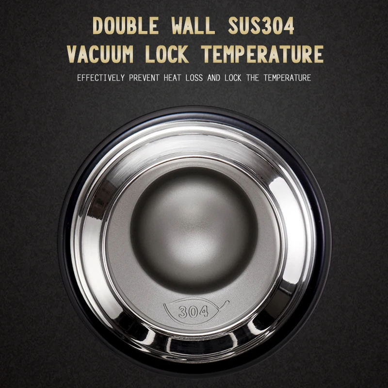 Best PINKAH NEW 500ML Adult Stainless Steel Vacuum Flask straw thermos cup water bottle with holder Insulation Cup