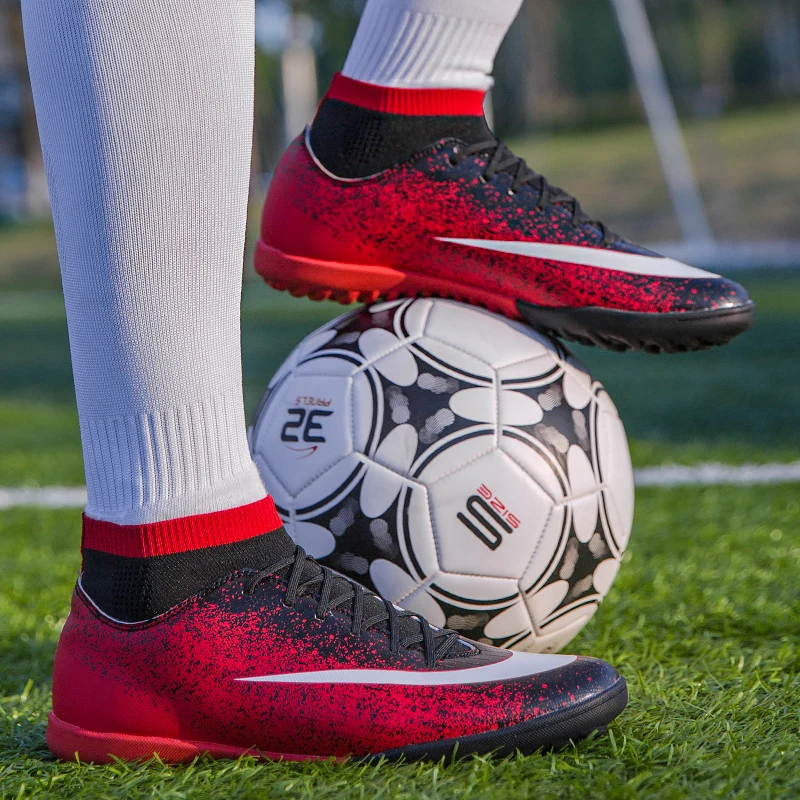 Мужская футбольная обувь Fury CR7 XII VII Elite FG Soccer Cleats уличные футбольные бутсы Messi Superfly VI 360 Elite FG высокие сапоги
