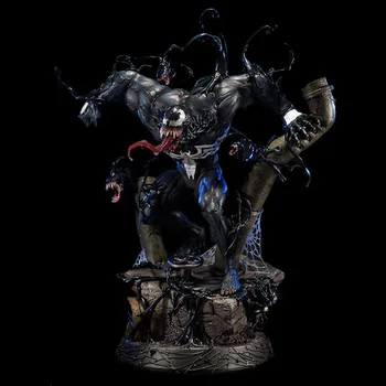

NEW 38cm Legend Creation 1/4 Scale Venom SpiderMan GK Statue PVC Action Figure In Retial Box for Birthday Gifts Christmas Toys