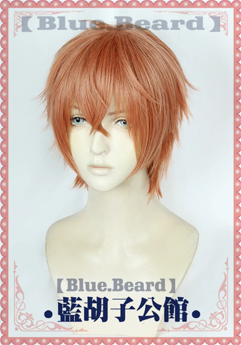 Skup Nowy Anime biorąc pod uwagę Sato Mafuyu peruka do cosplay krótkie ciemne pomarańczowy włosy syntetyczne odporne na ciepło + darmowe peruka Cap