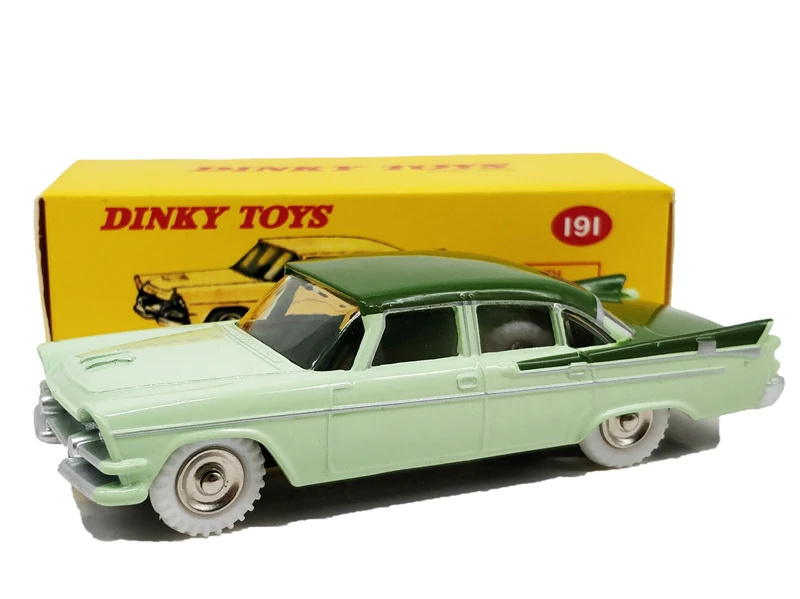 Dinky Toys 1:43 Dodge Королевский седан антикварные модели бутик сплав автомобиль игрушки для детей Детские игрушки оригинальная коробка - Цвет: 2