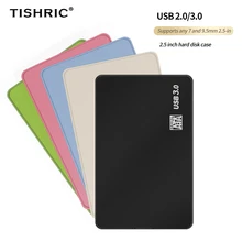 Boîtier de disque dur magnétique pour boîtier de disque dur 2.5 boîtier de disque dur Usb 3.0 2.0 à Sata Support pour disque dur Support 8 To boîtier de disque dur externe