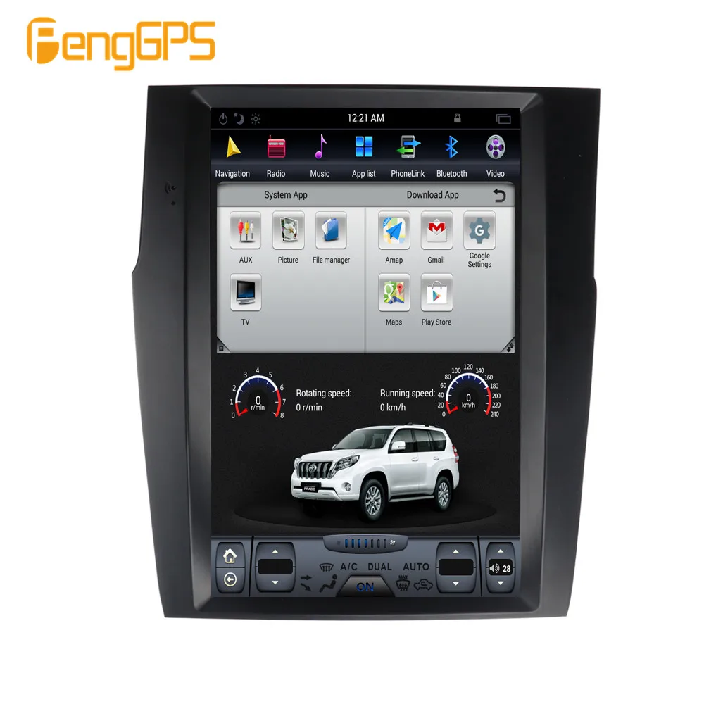 Sale Android 6.0 12.1" Tesla style Vertical car radio gps for Citroen C4 C4L for DS4 2011-2016 navigation multimedia system 7