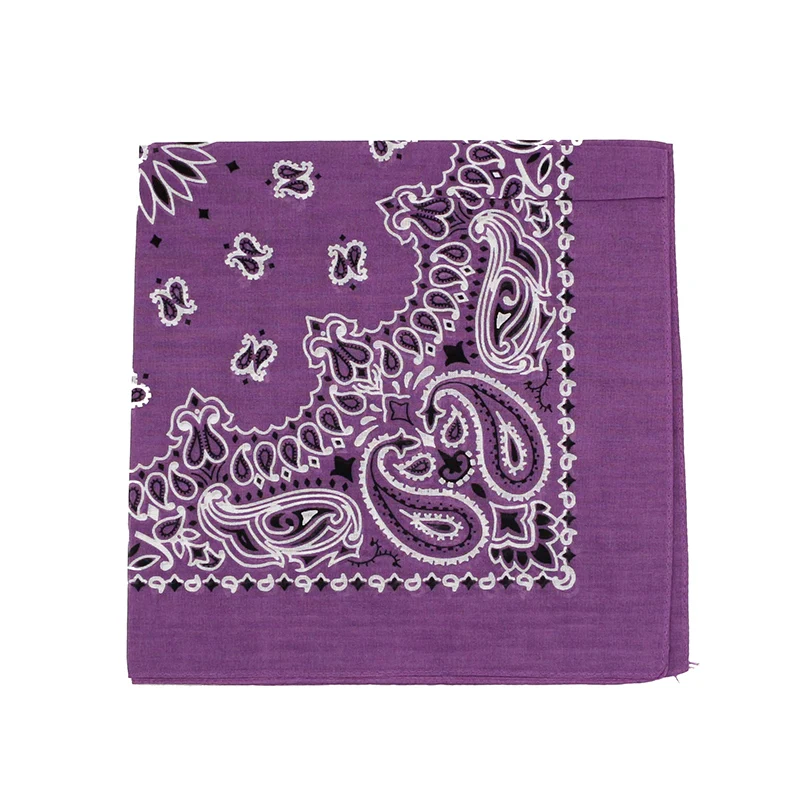 Hip-hop Men Bandana Scarf Printed Paisley Cotton Headband Handkerchiefs cycling bandana,bandana headscarf,cotton bandana,bandana neck cover,multifunctional bandana,motorcycle bandana