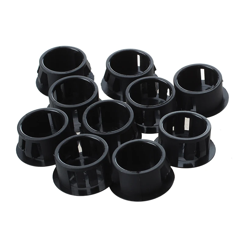 

Promotion! 10 pieces black plastic caps hole plugs pressure caps 16mmx20mmx10mm