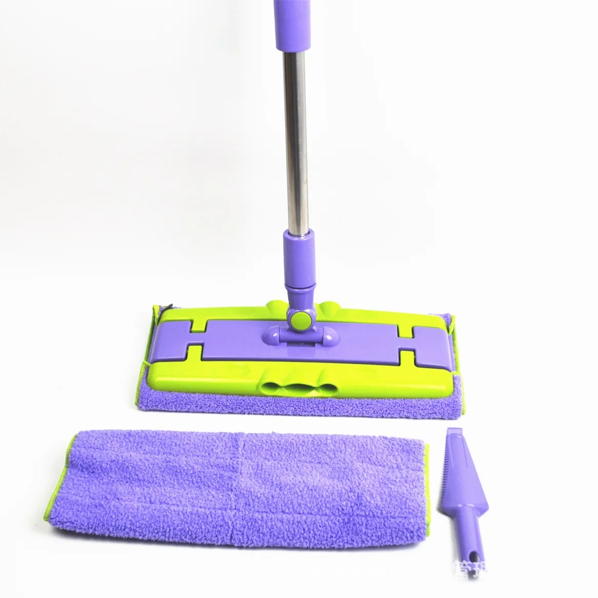 

Wet And Dry Dual Purpose Plate Mop Wood Floor Mop Clip Solid Clip Towel Dust Mop Tile Row Drag Loafer