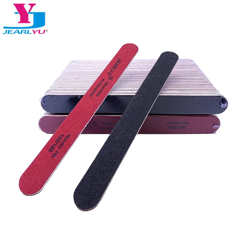 

100Pcs Grit 100/180 Nail File Buffer Sanding A Ongle Professionel Wholesale High Quality Tip Lime Unghie Alongamento De Unha Hot