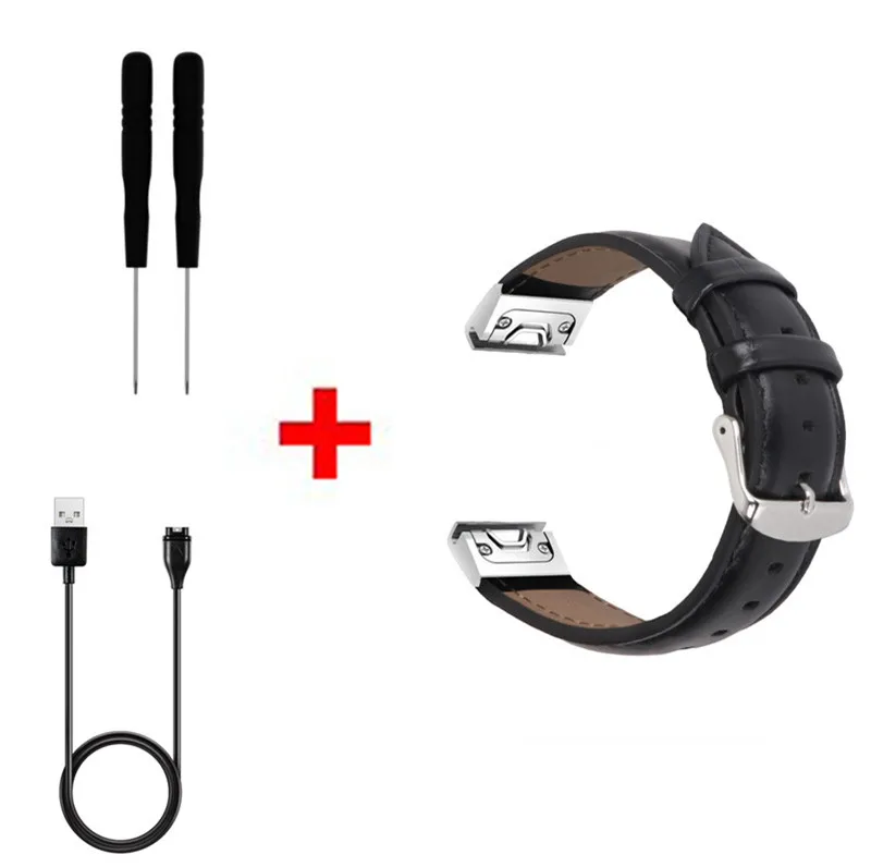 Color10 3 в 1 USB кабель для зарядки для Garmin Fenix gps Смарт часы ремешок для Garmin Fenix 5X5 5S Plus 3 3 HR D2 ремешок Fenix 5 ремешок для часов - Цвет: Color10