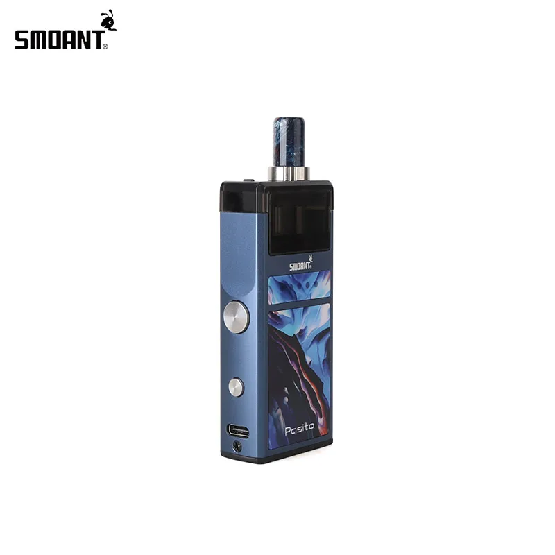 Оригинальный стартовый набор Smoant Pasito вейп с аккумулятором 1100 мА/ч пересобираемая