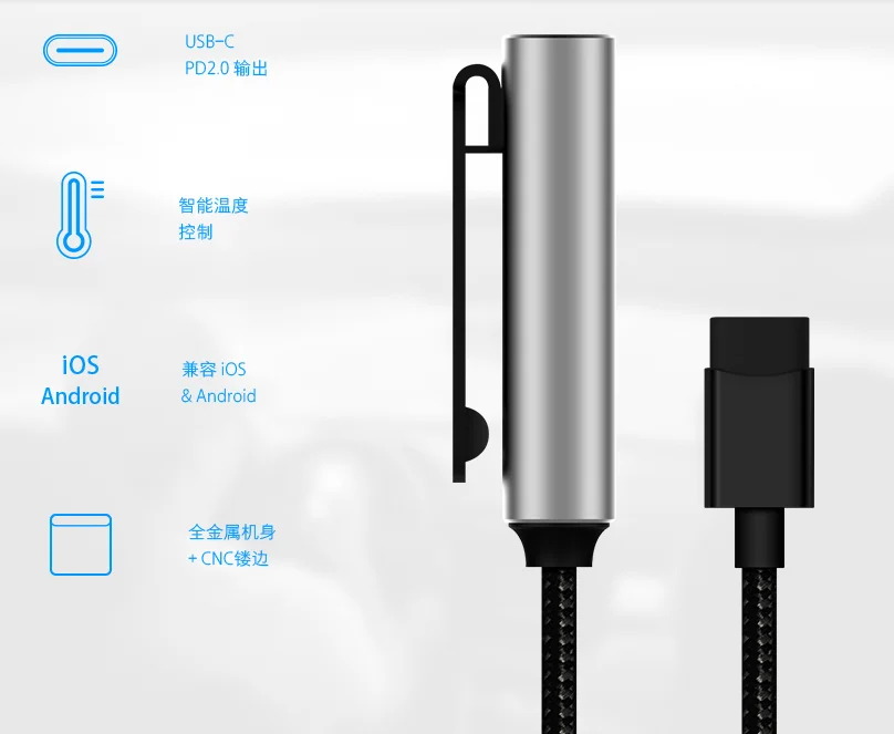 Кабель xiaomi USB-C для автомобильного зарядного устройства xiaomi