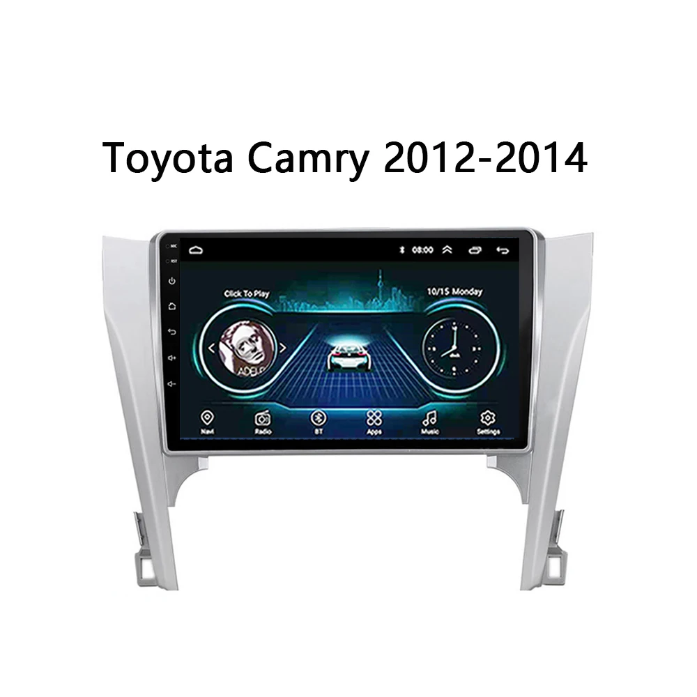 Автомагнитола для Toyota Camry 2012 2013 2014 мультимедийная система DVD-плеер аудио стерео