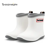 Leichte Einfarbige Regenstiefel – Bild 3