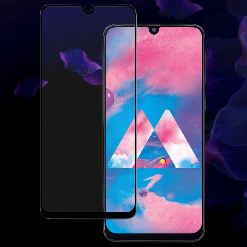 2 шт Защитная пленка для экрана для samsung Galaxy A50, закаленное стекло 9 H, полностью покрывающая стекло, пленка для samsung Galaxy A30/A70/A40/A20