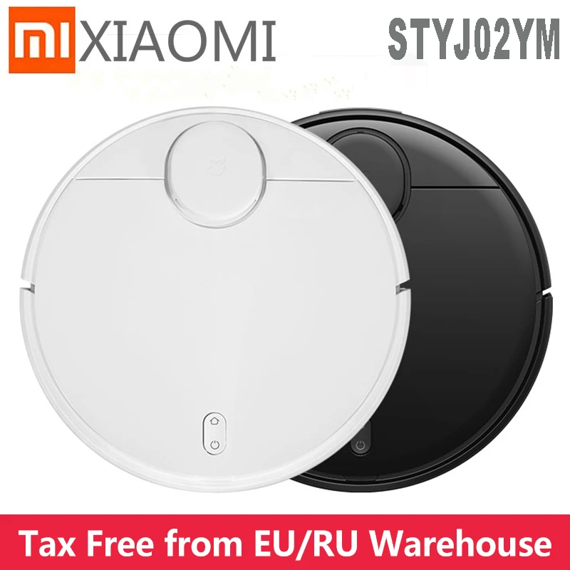 Робот Xiaomi Pro Styj02YM Mijia для сухой и влажной уборки управление через приложение 2 LDS 2100