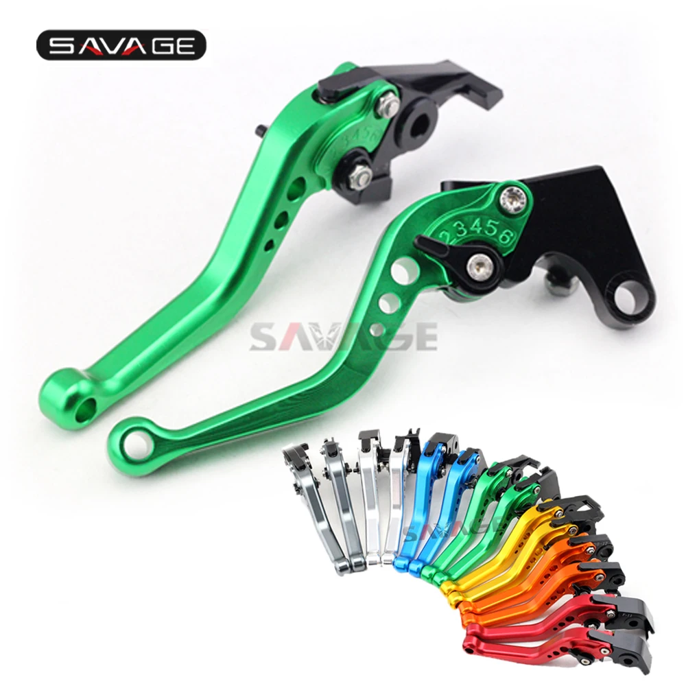 Короткий рычаг тормоза сцепления для KAWASAKI ZX6R 2004 ZX10R ZX12R ZX9R Z1000 2003 2006 Z 1000 ZZR 600 рычаги