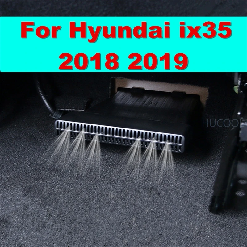 Для hyundai ix35 заднее сиденье автомобиля кондиционер воздушный выход пылезащитный чехол анти-блокирующий защитный чехол автомобильные аксессуары