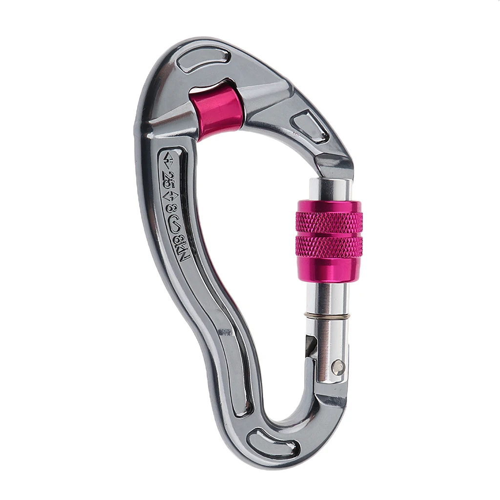 Screw Locking Mountaineering Carabiner 5
