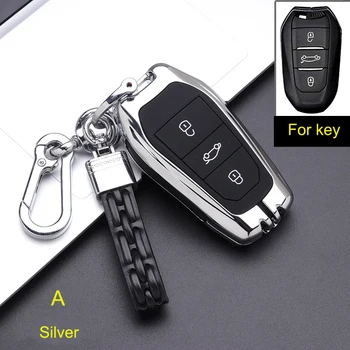 

Special Car Key Cover for Dongfeng Peugeot 4008/5008 New 408/308/508/2008 Car Key Remote Control Protective Cover Decoration