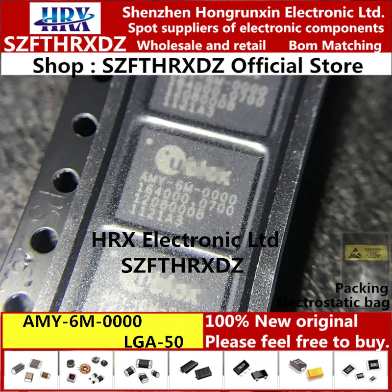 AMY-6M-0000 LGA-50 AMY-6M LGA50 AMY-6M-0000 QFN50 2000 шт./катушка(2PCS-5PCS-10PCS