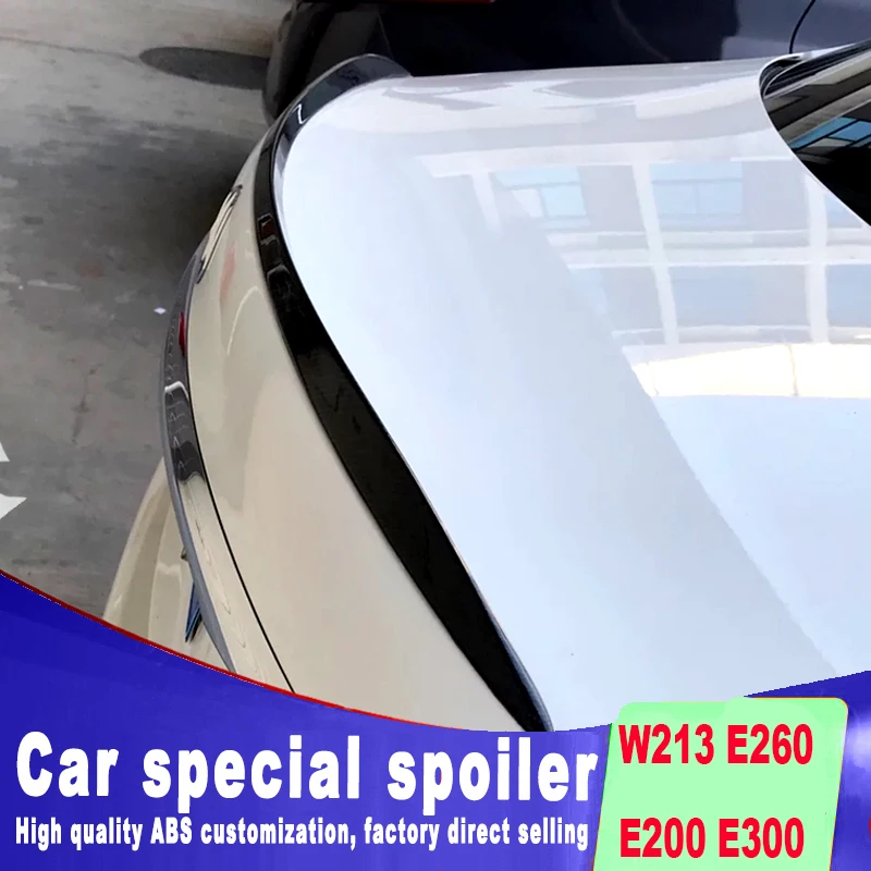 Высокое качество ABS Материал Задний Багажник крыло задний спойлер для benz w213 E260 E200