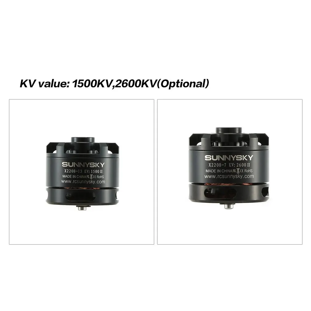 SUNNYSKY X2208 1500KV 2600KVFixed-wing мотор бесщеточный двигатель для многоосевой антенны RC бесщеточный двигатель модель самолета