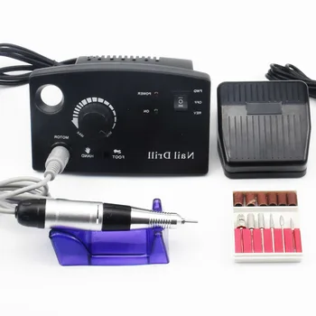 

35000RPM Nail Drill Machine Electric Manicure Drill Accessory Pedicure Nail Art Drill Milling Cutter Polish Bits Tools Kits