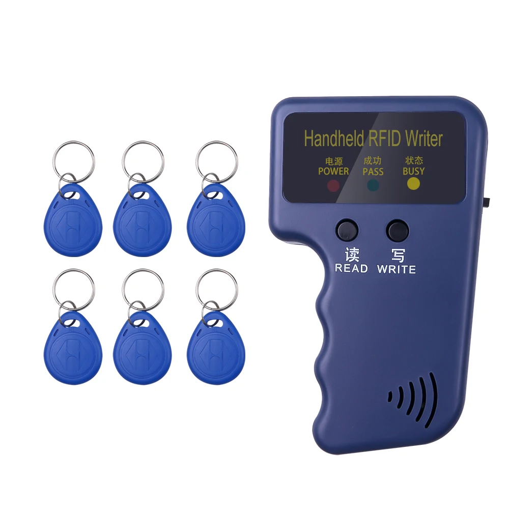 Ручной 125 кГц EM4100 TK4100 RFID Копир писатель Дубликатор Программист считыватель для перезаписываемых ID брелоков метки