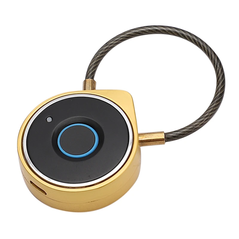 

W9 USB Rechargeable Smart Fingerprint Lock Anti-Theft Security Door Luggage Bag Case Lock