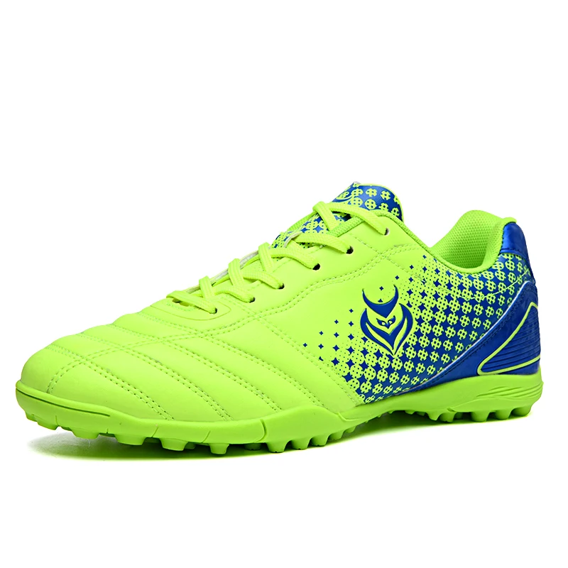 

BOUSSAC Men's Spiked Football Shoes Soccer Cleats Sneaker Women's High Quality Athletic Soccer Shoes Leather Training Football