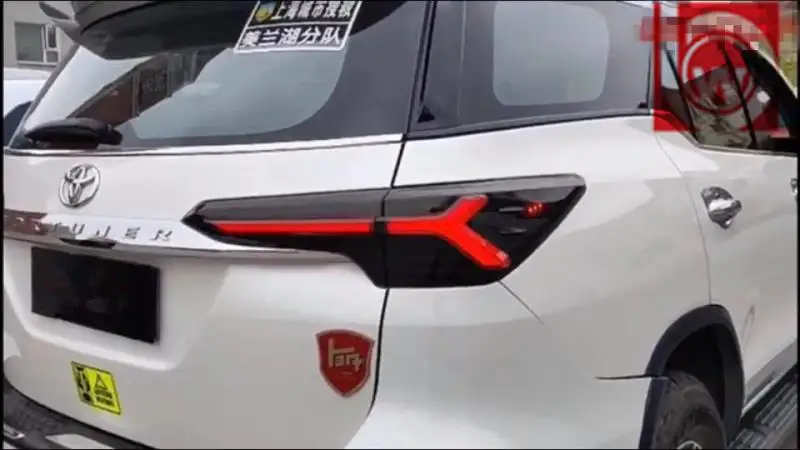 Задний фонарь для автомобиля Toyota Fortuner- Fortuner светодиодный задний фонарь Противотуманные фары Дневные ходовые огни DRL автомобильные аксессуары