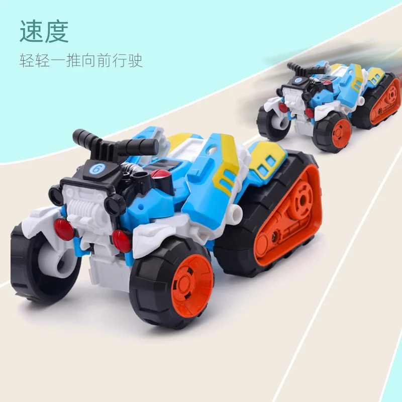 

Children Transformation Car Toy Boy Educational Flexible Robot Models Manual Transformation Car Transformation Toy