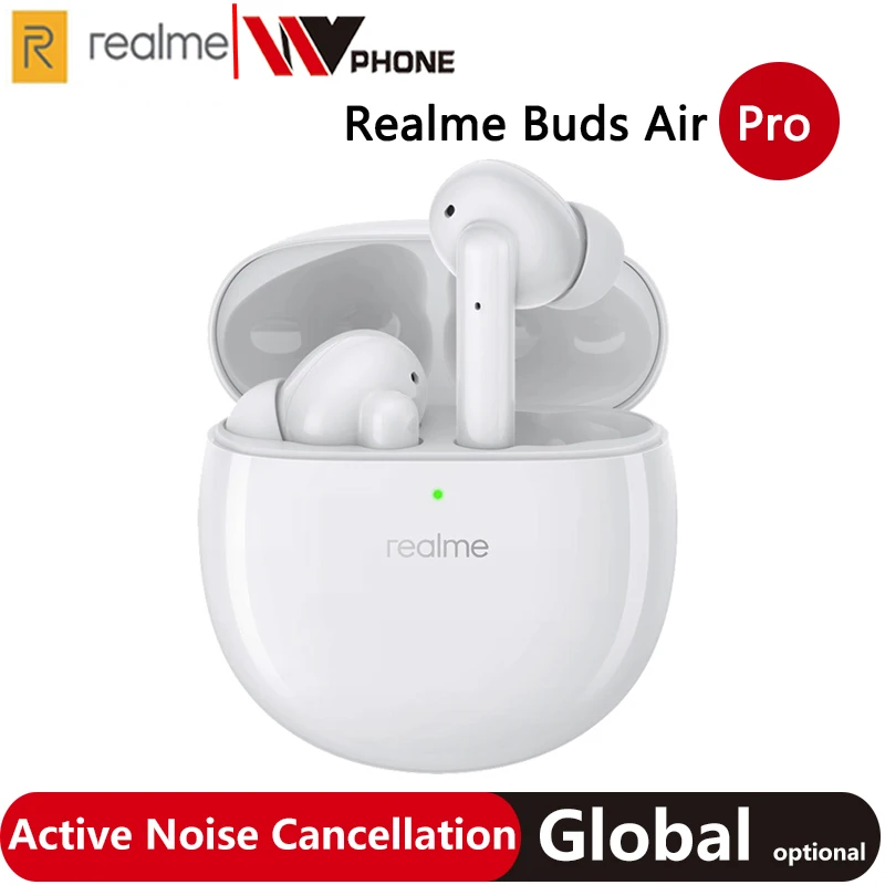 global version realme Buds Air Pro TWS Earphone Active Noise Cancellation Dual Mic Blutooth 5.0 realme S1 Chip For realme 7 Pro