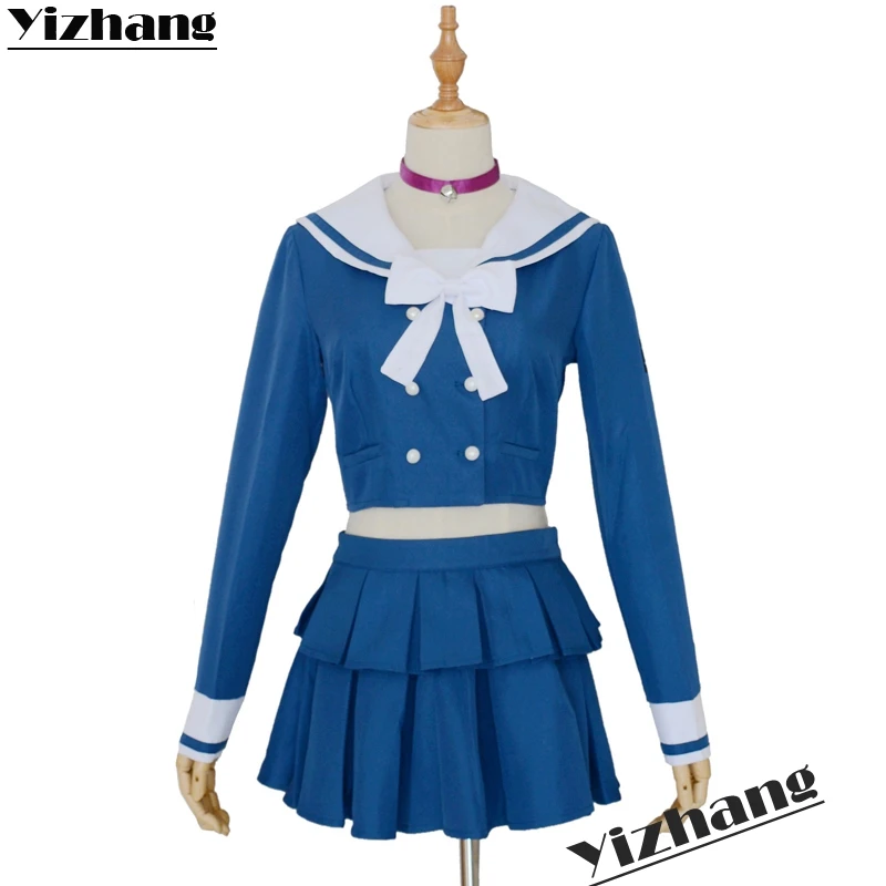 Yizhang игры Danganronpa V3 Chabashira Tenko косплей костюм японская форма полный комплект одежды