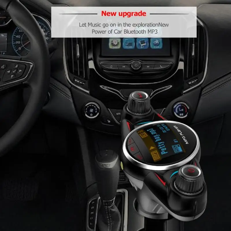 Bluetooth 4,0 fm-передатчик автомобильный комплект свободные руки USB зарядное устройство AUX mp3-плеер