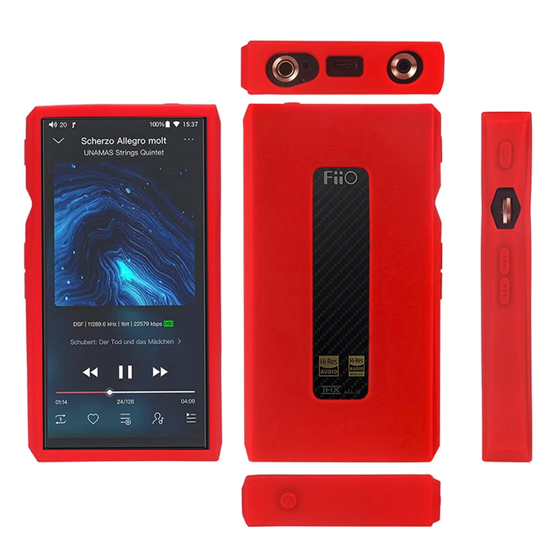 Silicone Protective Cover for FiiO M11 Pro MP3 Music Player Shockproof Case